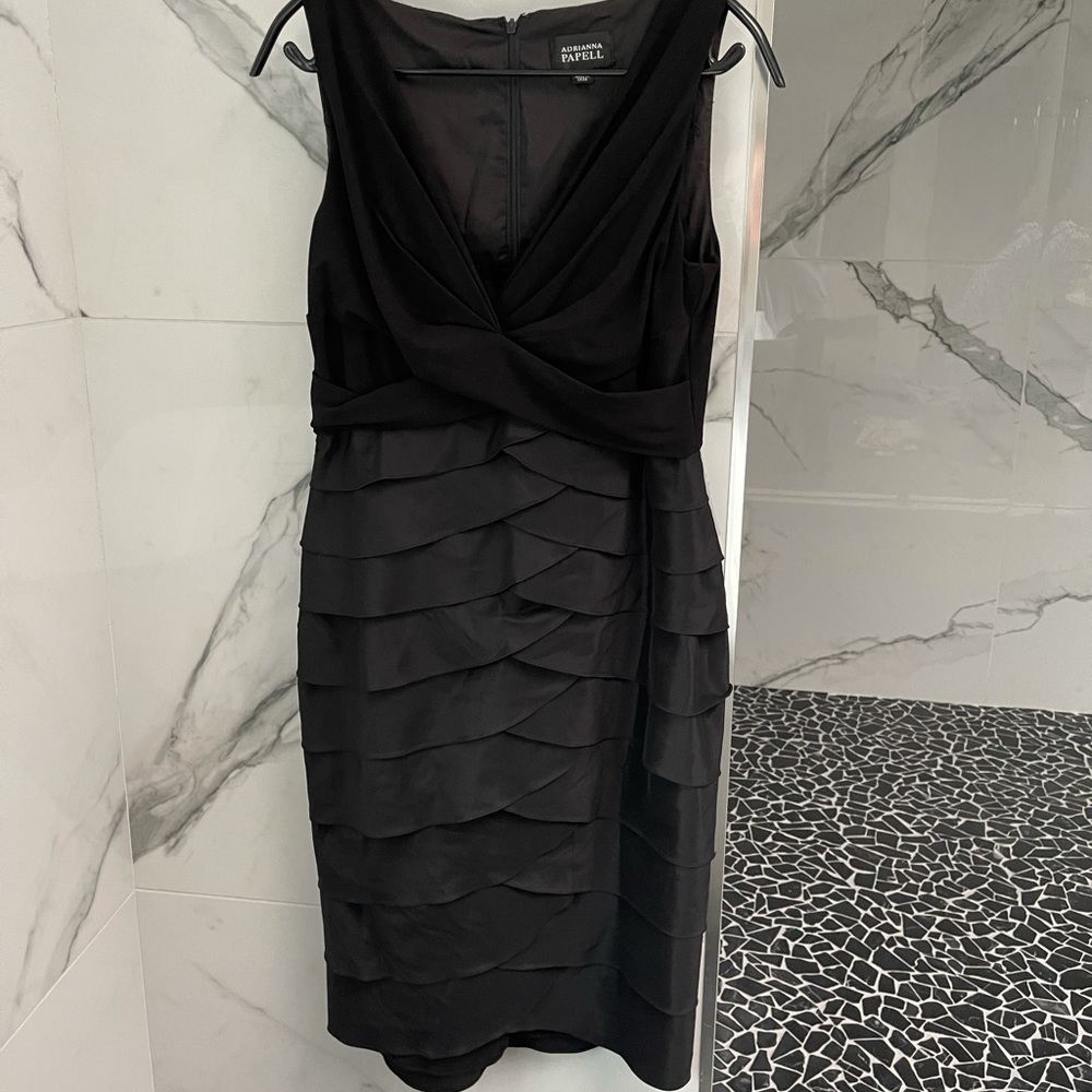 Adrianna Pappel Black Dress size 8